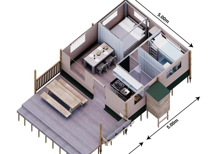 Lodgetent Luxusní stan *